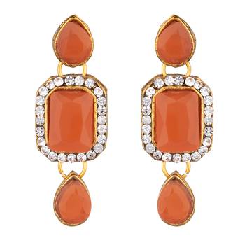 Orange agate necklaces 4