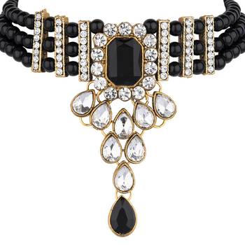 Black agate necklaces 3