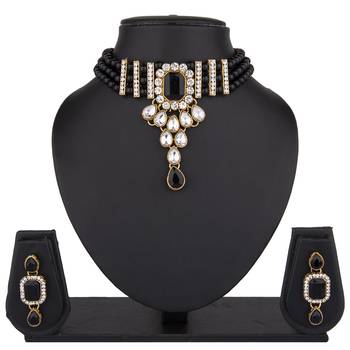 Black agate necklaces 5