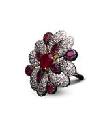 Multicolor gold plated antique gold Copper   Ring