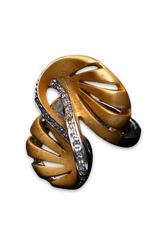 Multicolor gold plated antique gold Copper   Ring