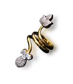 Multicolor gold plated antique gold Copper   Ring