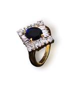 Multicolor gold plated antique gold Copper   Ring