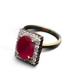 Multicolor gold plated antique gold Copper   Ring