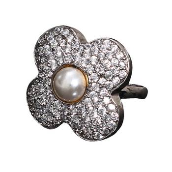 Multicolor gold plated antique gold Copper   Ring 1