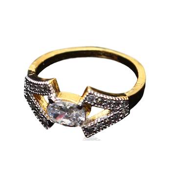 Multicolor gold plated antique gold Copper   Ring 1