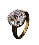 Multicolor gold plated antique gold Copper   Ring