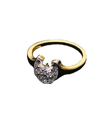 Multicolor gold plated antique gold Copper   Ring 1