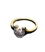 Multicolor gold plated antique gold Copper   Ring