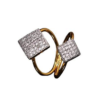 Multicolor gold plated antique gold Copper   Ring 1