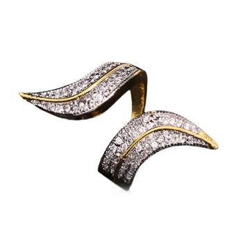 Multicolor gold plated antique gold Copper   Ring 1