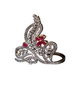 Multicolor gold plated antique gold Copper   Ring