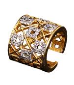Multicolor gold plated antique gold Copper   Ring