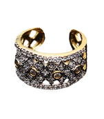 Multicolor gold plated antique gold Copper   Ring