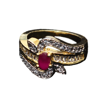 Multicolor gold plated antique gold Copper   Ring 1