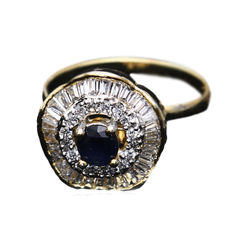 Multicolor gold plated antique gold Copper   Ring 1