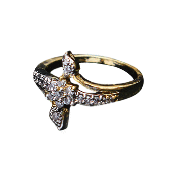 Multicolor gold plated antique gold Copper   Ring 1