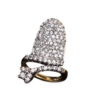 Multicolor gold plated antique gold Copper   Ring 1