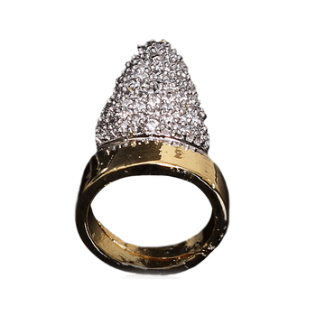 Multicolor gold plated antique gold Copper   Ring 1