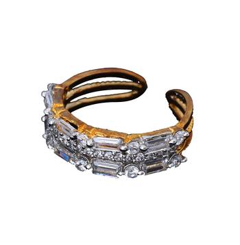 Multicolor gold plated antique gold Copper   Ring 1