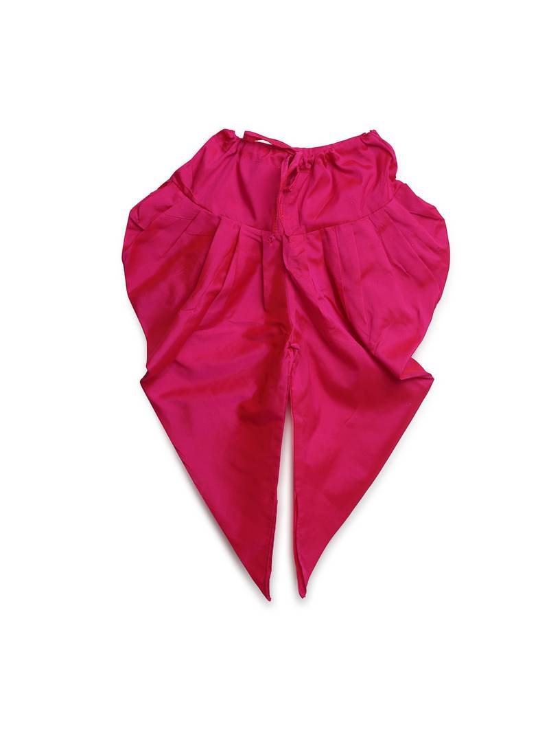 Saka Designs Pastel Blue Fusia Dhoti Kurta for Girls | Ethnic Wear for Kids