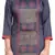 Blue printed cotton girls kurtis and bottom