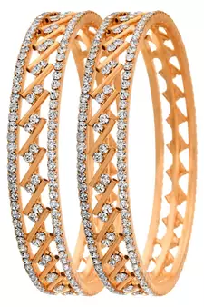 Gold diamond bangles-and-bracelets