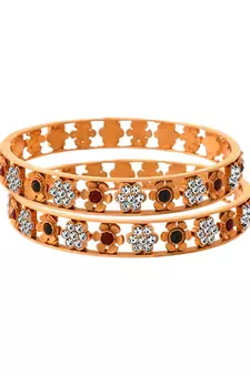 Gold bangles-and-bracelets