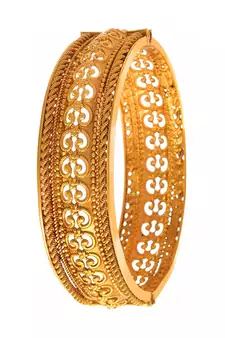 Gold bangles-and-bracelets