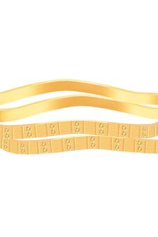 Gold bangles-and-bracelets