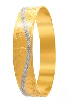Gold bangles-and-bracelets