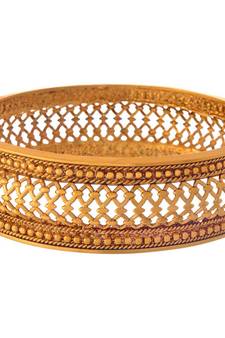 Gold bangles-and-bracelets