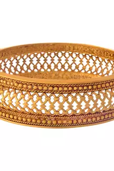 Gold bangles-and-bracelets