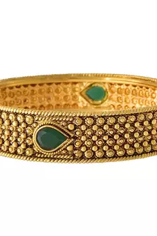 Gold bangles-and-bracelets