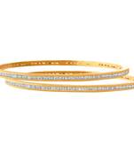 Gold diamond bangles-and-bracelets