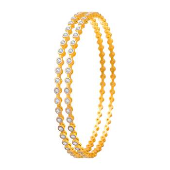 Gold diamond bangles-and-bracelets 1