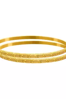 Gold bangles-and-bracelets