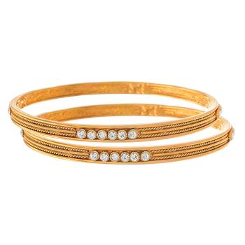 Gold diamond bangles-and-bracelets 1