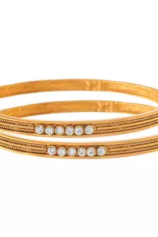 Gold diamond bangles-and-bracelets