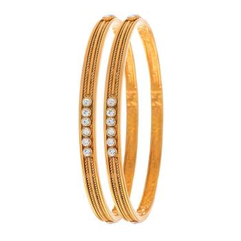 Gold diamond bangles-and-bracelets 2