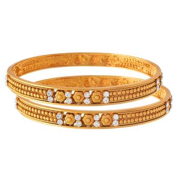 Gold diamond bangles-and-bracelets 1