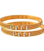 Gold diamond bangles-and-bracelets
