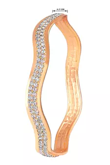 Gold diamond bangles-and-bracelets