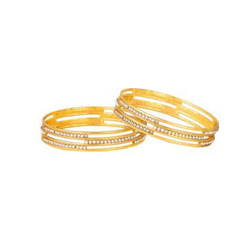 Gold diamond bangles-and-bracelets 2