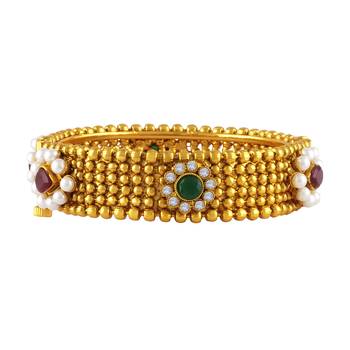 Gold diamond bangles-and-bracelets 1
