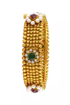 Gold diamond bangles-and-bracelets