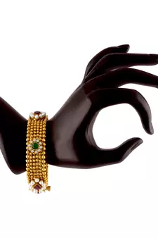 Gold diamond bangles-and-bracelets