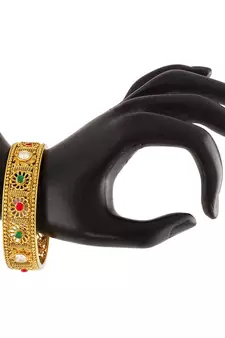 Gold bangles-and-bracelets