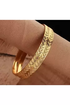 Gold bangles-and-bracelets
