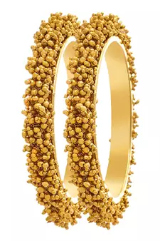 Gold bangles-and-bracelets